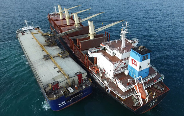 Transhipment operations